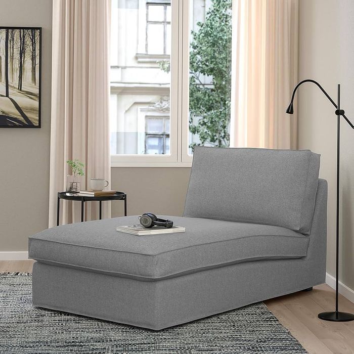 Chaise Longue IKEA Kivik Tibbleby Cinza