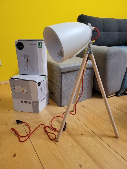 Lampa stojąca inspire congo nowa