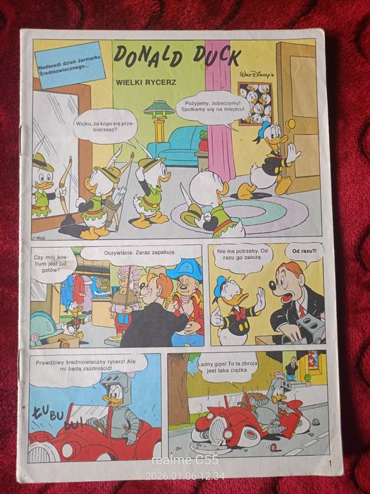 Komiks Donald Duck (marzec 1991)