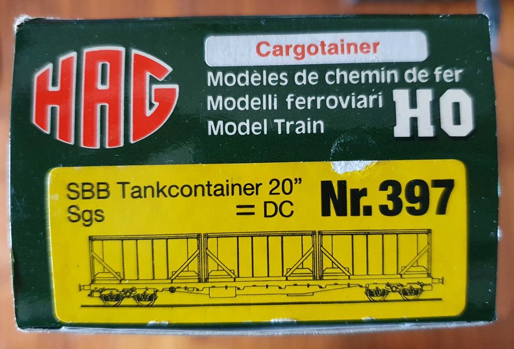Modelismo comboios colecção - HAG Nr 397 H0