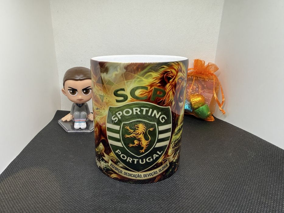 Canecas Personalizadas do futebol FCP, SLB, SCP - 350ml (Novas)