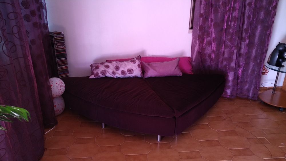 Sofá único como novo