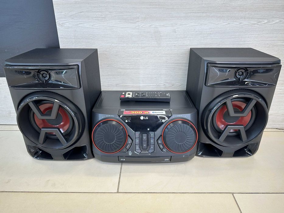 Mini wieża LG XBOOM CK43N z Bluetooth i CD
