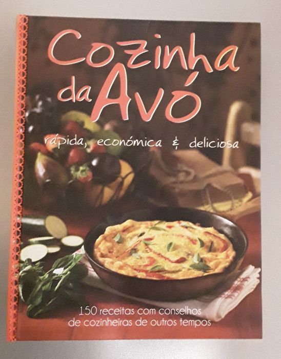 Livro: Cozinha da Avó, rápida, económica e deliciosa, como novo!