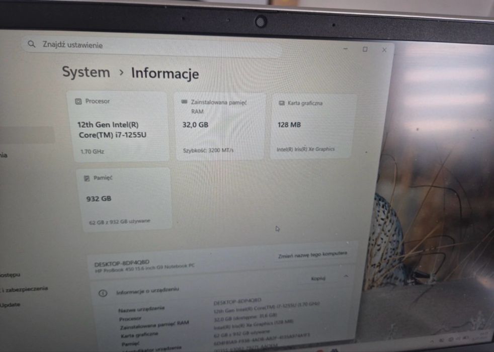 HP Probook 450 15.6 G9