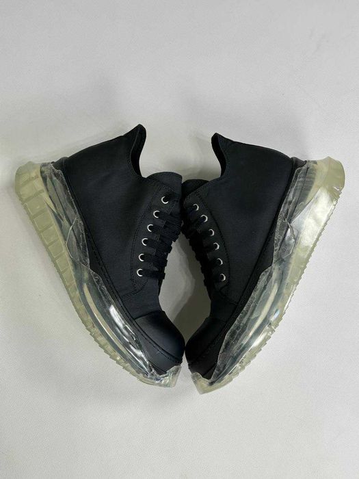 Rick Owens DRKSHDW Abstract Ramones jumbo lace laces кеди кросівки