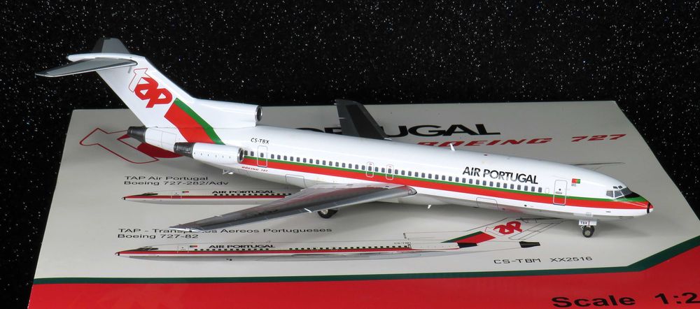 TAP Air Portugal Boeing 727-200 CS-TBX extremamente raro