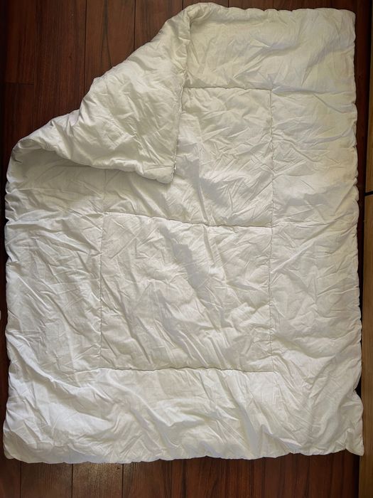 Ковдра дитяча всесезонна біла 100*130. Верх 100% бавовна