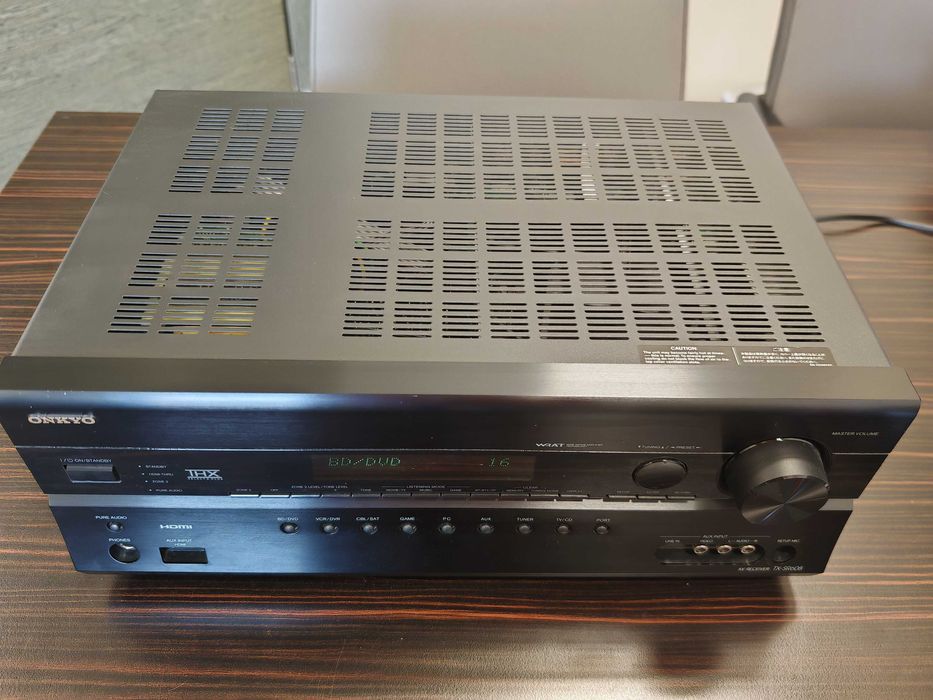 Zestaw Onkyo amplituner TX-SR608 + Blueray BD-SP308 + piloty Toruń