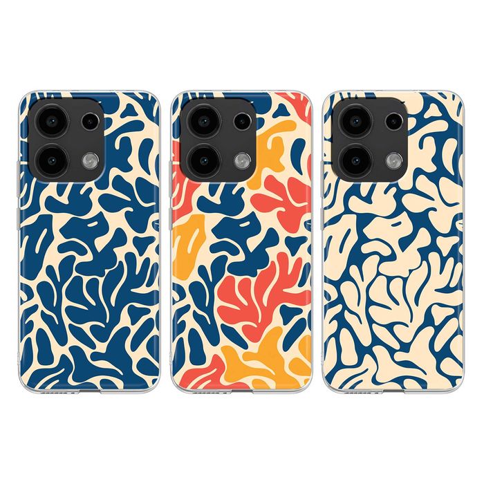 Capas Corais abstratos matisse para telemóveis Xiaomi Redmi e Mi