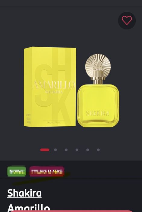 Perfumy Shakira Amarillo