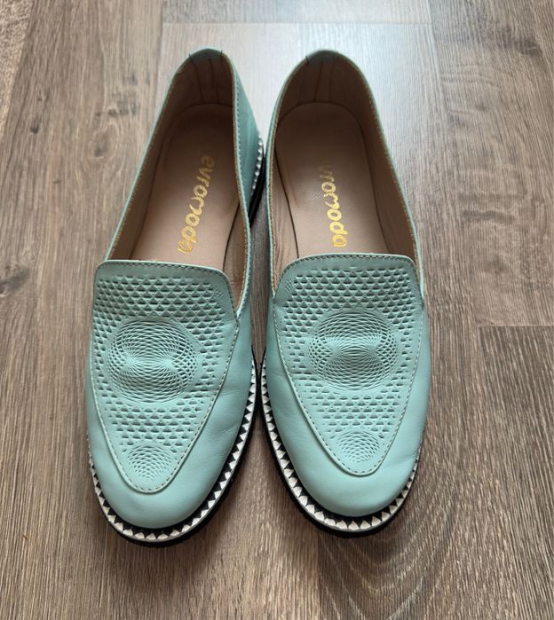 Жіночі шкіряні лофери Evromoda 35-36