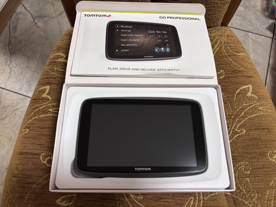 Nawigacja TOMTOM GO Professional 6250 Traffic WiFi Bluetooth 2 uchwyty