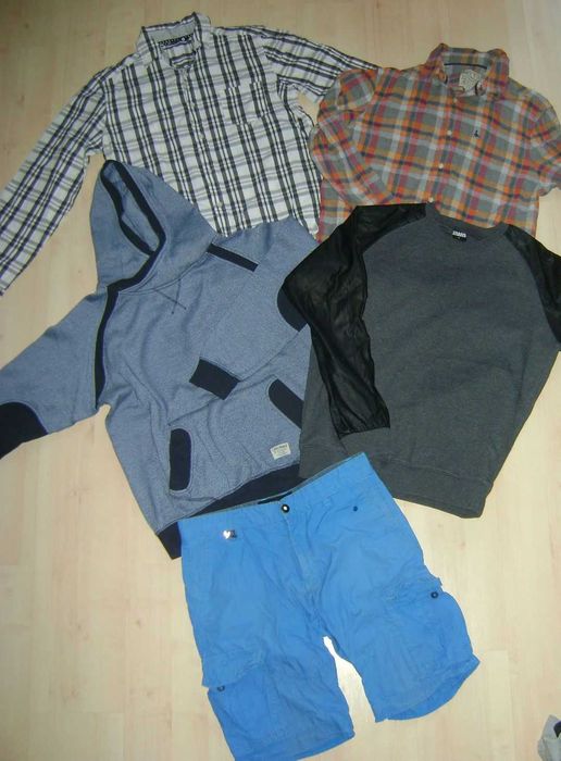 Ubrania męskie zestaw bluzy koszule h&m roz L