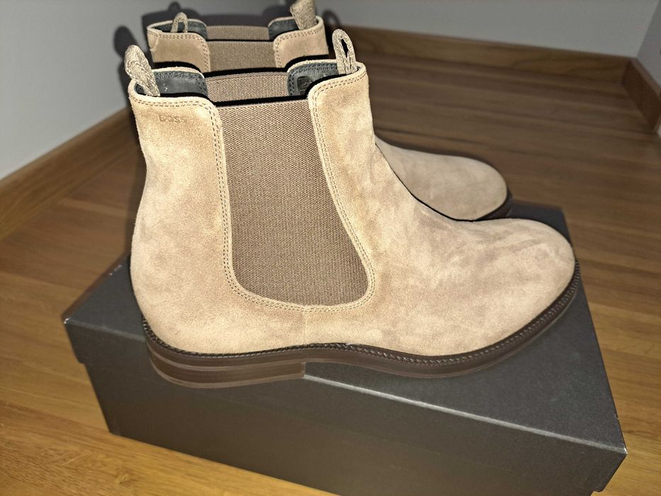 Męskie sztyblety BOSS- made in Italy
