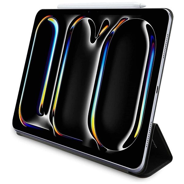 Etui Karl Lagerfeld Saffiano Magnetic Karl & Choupette na iPad Pro 13"