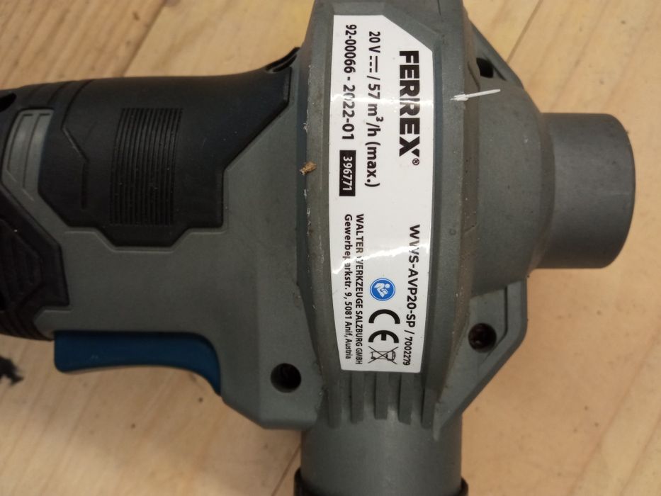 Soprador com bateria