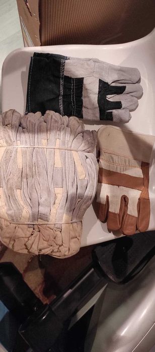 Rękawice robocze 5 palcowe, oraz spawalnicze - OKAZJA!!!