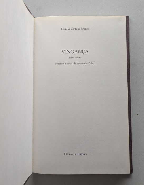 Obras Escolhidas de Camilo Castelo Branco
