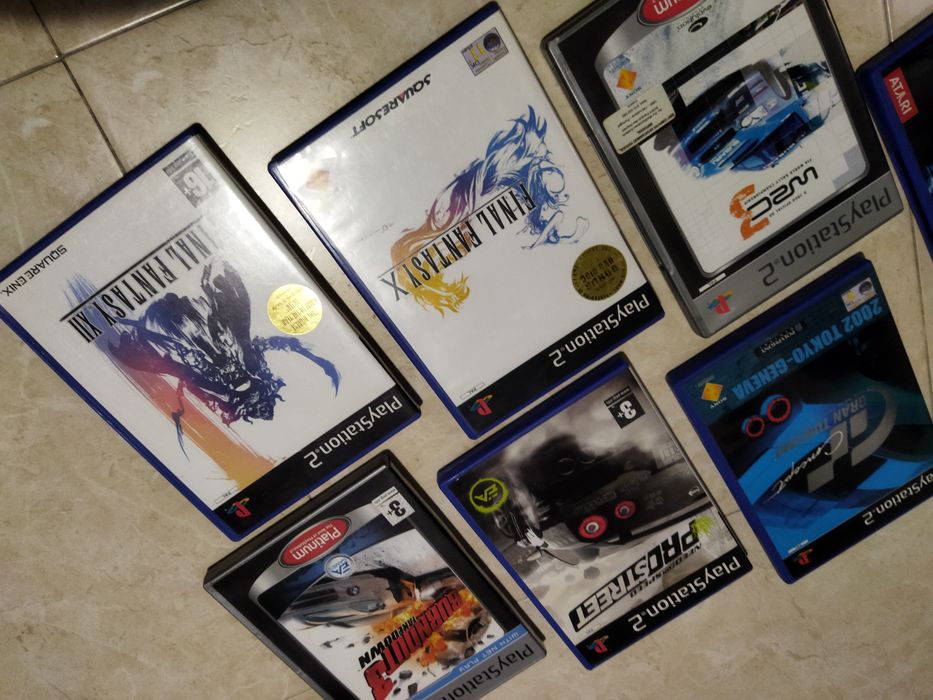 6 jogos PS2 alguns edição especial