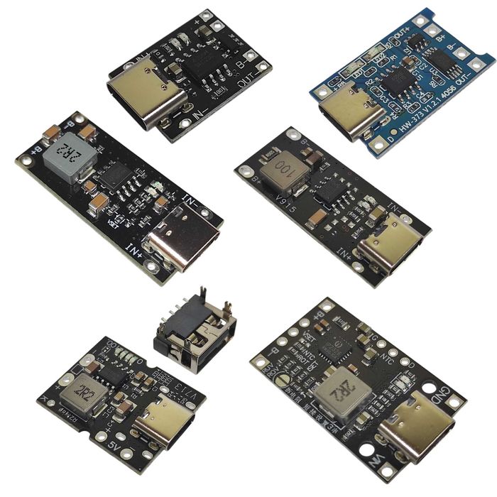 Плата п/б 5V/2A. Зарядні модулі TP4056/57, IP2312, BMS 2S , 1A 2A 3A, швидка зарядка