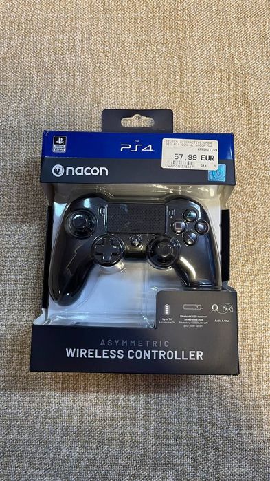 Оригінальний бездротовий геймпад Nacon Asymmetric Wireless Controller для PS4