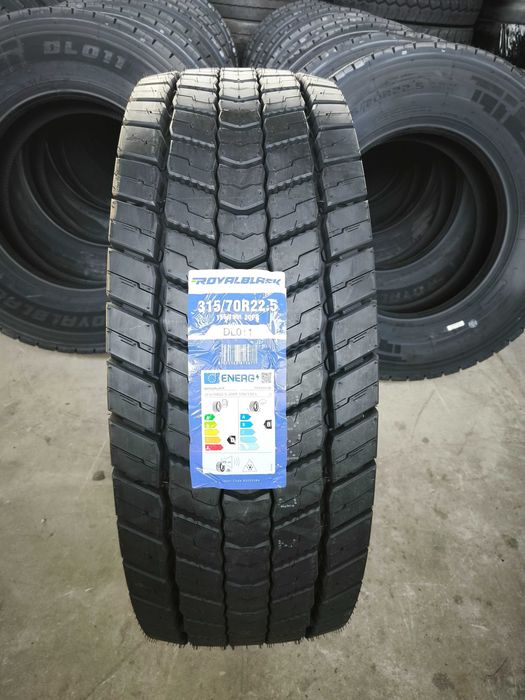 Opony 315/70R22.5 Royal Black DL011 jak Continental - c.BRUTTO