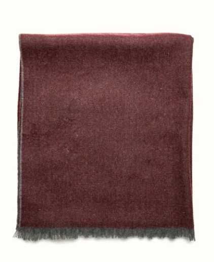 Шарф KOTON меланж темно-бордовий кежуал акрил