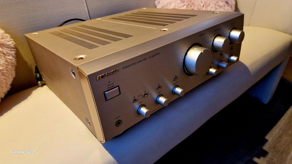 Wzmacniacz Sansui AU-α607XR + Autotransformator | Stan Perfekcyjny | Zbalansowany