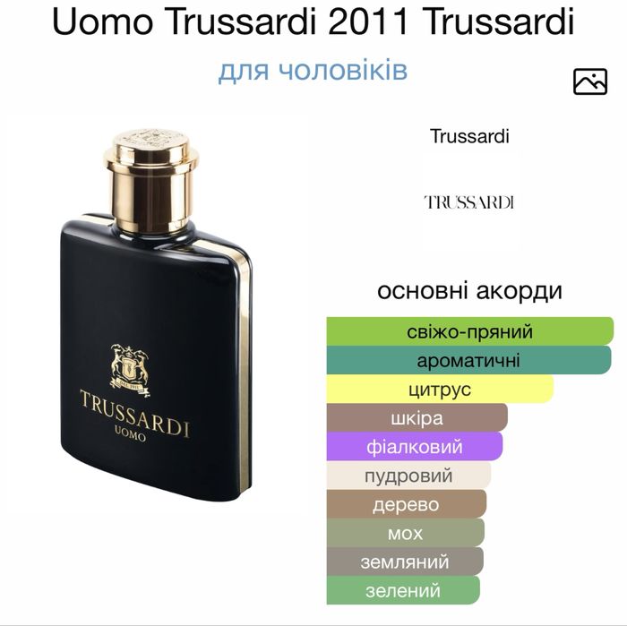 Парфумована вода Uomo Trussardi 100мл.