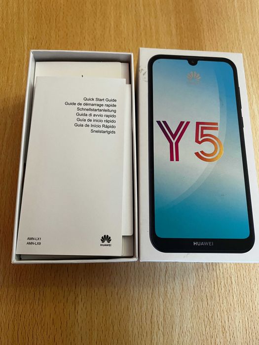 Huawei Y5 2019 Dual Sim 16GB Midnight Preto, Livre