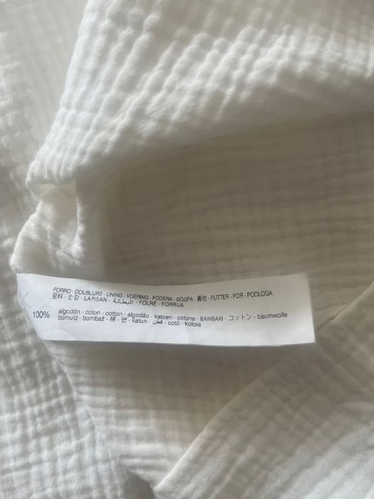 Sukienka letnia muślinowa Zara rozmiar S