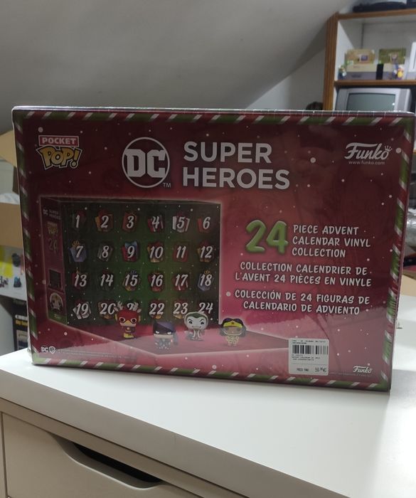 Calendário do Advento Funko Pop DC