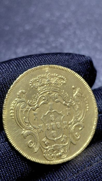 Moeda Ouro Peca 1788 Rio Veu Viuva