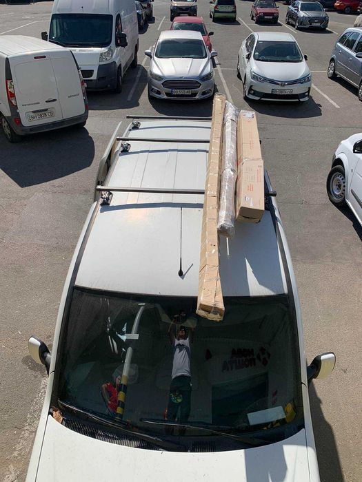 Комплект новых стальных дуг M2 на Макси Базу Fiat Doblo