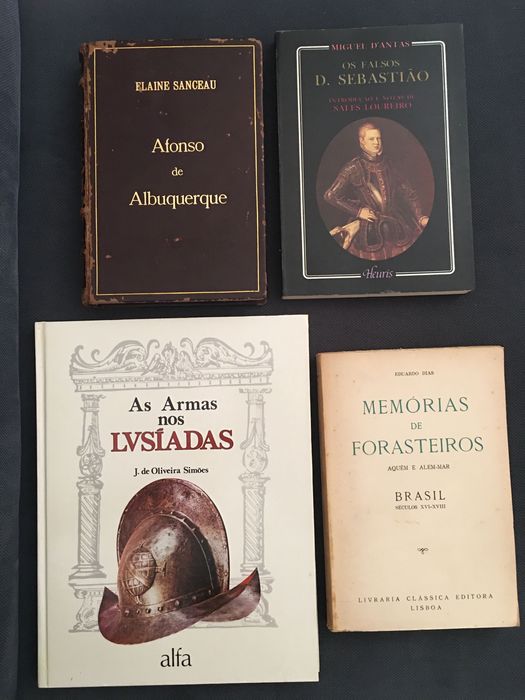 Afonso de Albuquerque/ D. Sebastião/As Armas nos Lusíadas/ Memórias