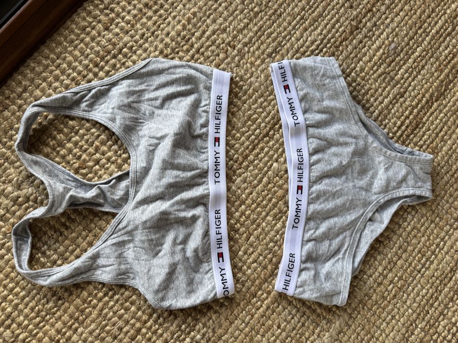 Tommy Hilfiger komplet szary L