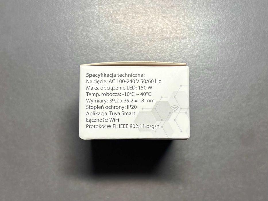 Inteligentny mini przekaźnik beznapięciowy OXT WiFi TUYA