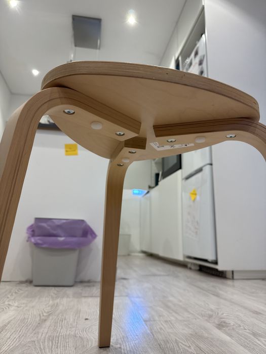 OPORTUNIDADE!!! Banqueta IKEA FROSTA Bétula 2 unidades!