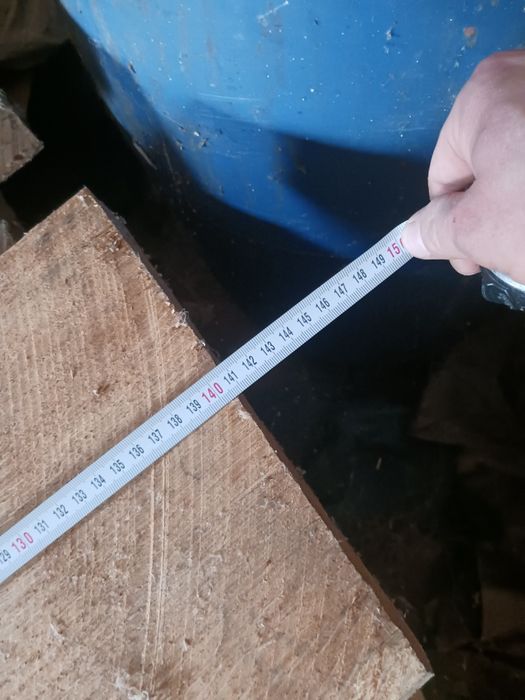Deski dębowe długości 1.4m grubość 5cm