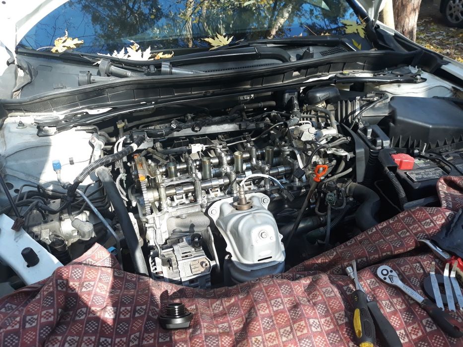 Регулировка клапанов honda acura на выезде к вам