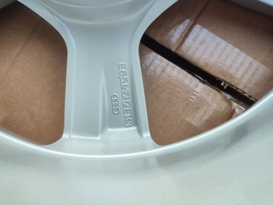 Nowe alufelgi OEM audi 16 5x112 et43 6.5J a3 A4 Q2 VW Seat Skoda MG