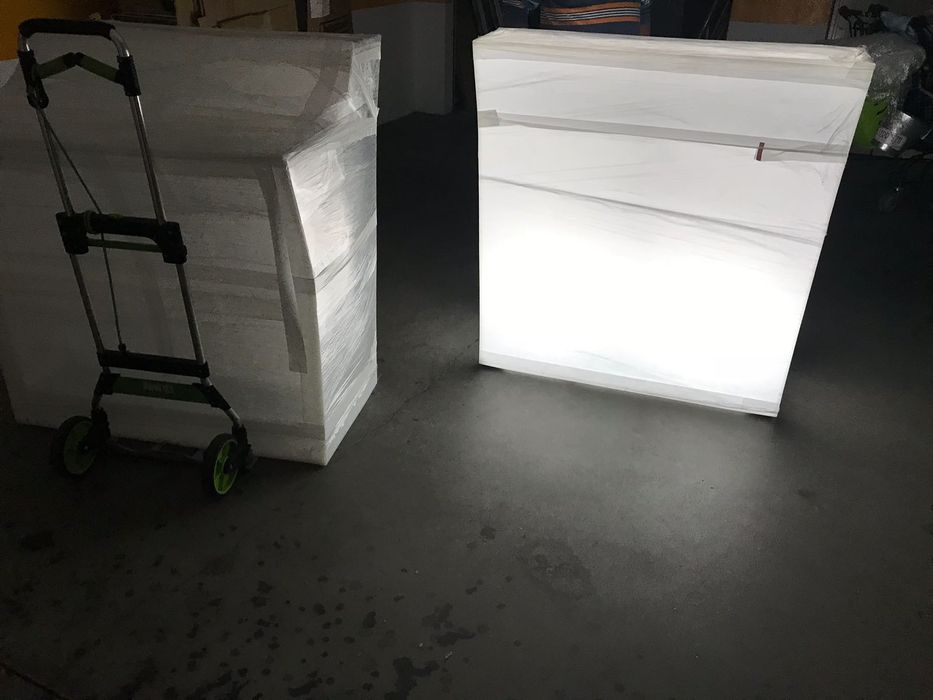 Balcão Led rgb mais comando