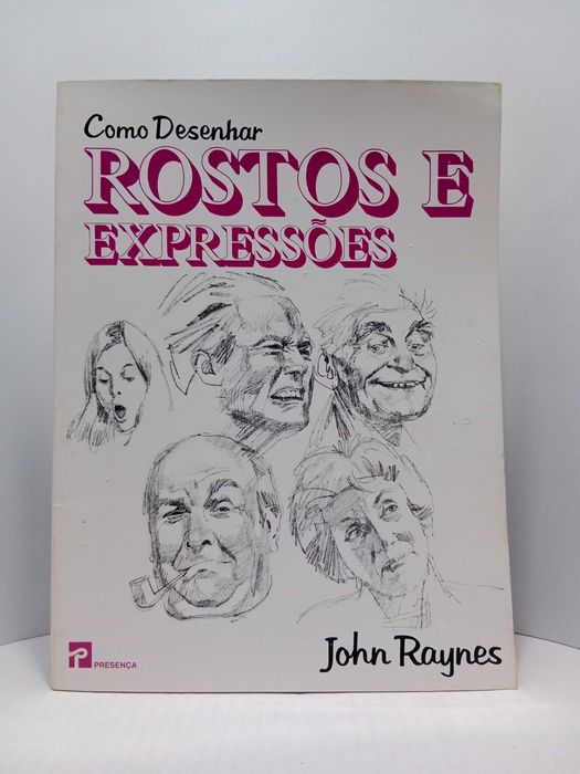 MAIS BARATO" Como Desenhar Rostos e Expressões "John Raynes NOVO PREÇO