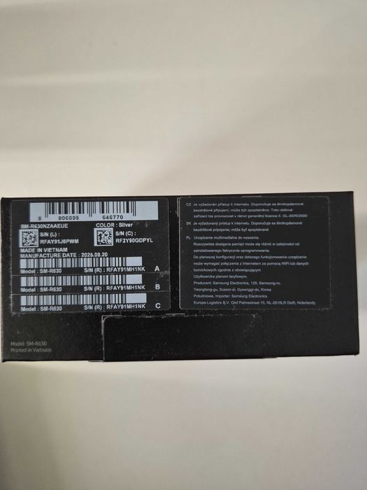 NOWE Samsung Galaxy Buds3 Pro - Zaplombowane, nieotwierane