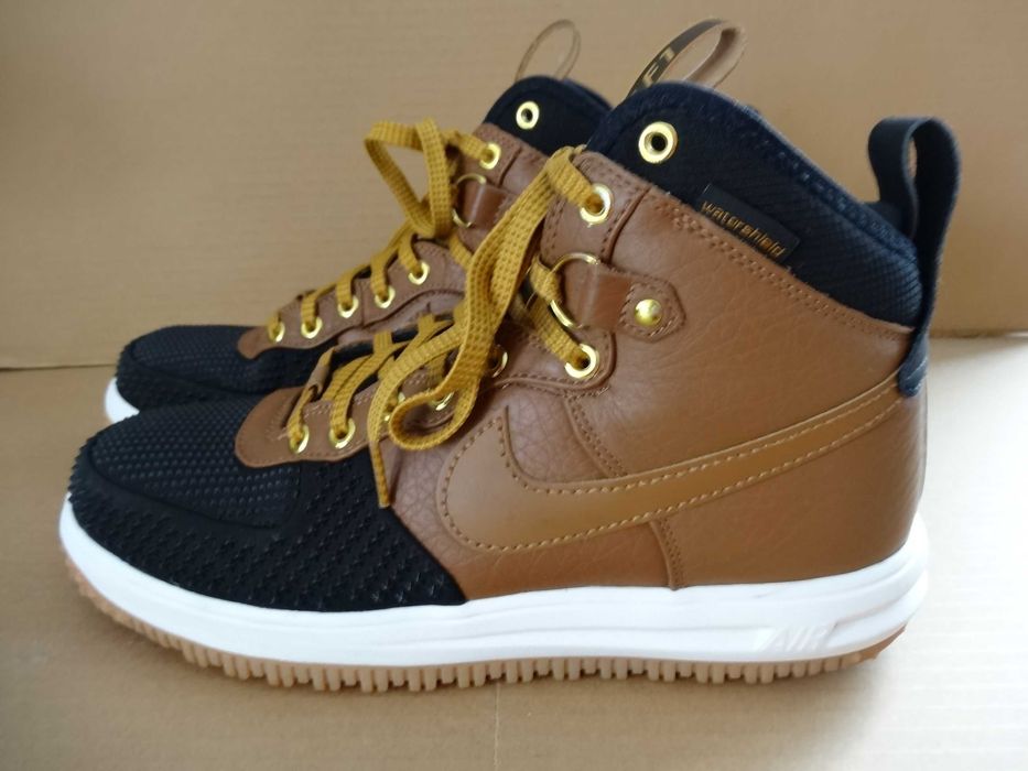 Buty NIKE LUNAR FORCE 1 DUCKBOOT roz 44,5 Watershield Skóra Sportowe