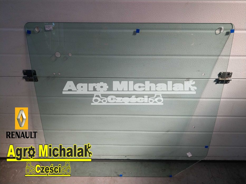 Szyba kabina  tylna gięta  2 otw  renault  Ares, Atles 540, 610, 630,