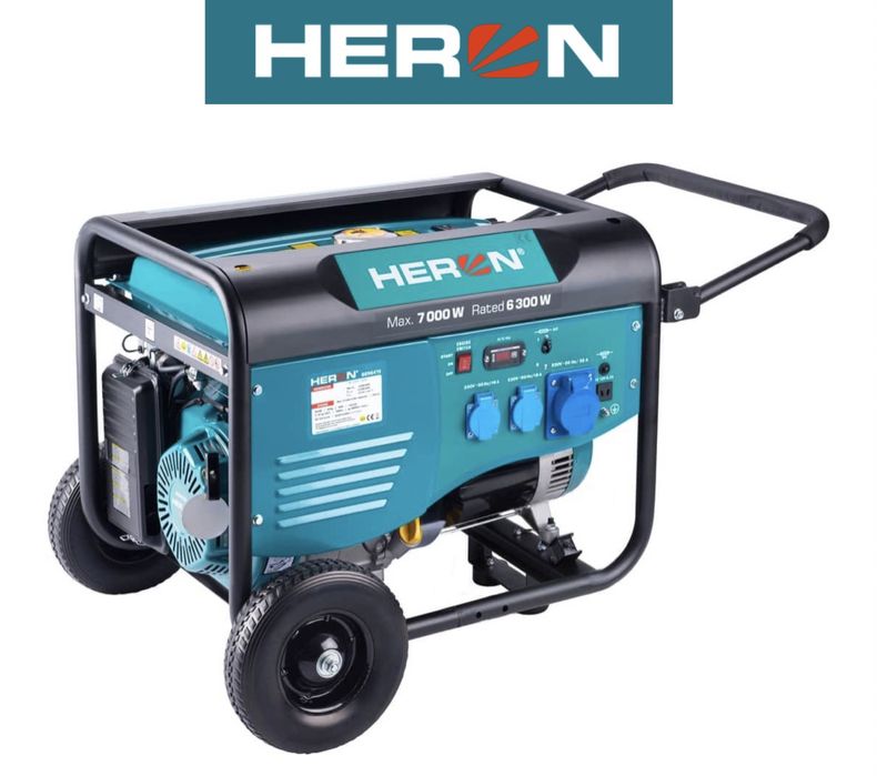 Генератор Heron 8896419 7квт Чехия: 36 990 грн. - Генератори Київ на Olx