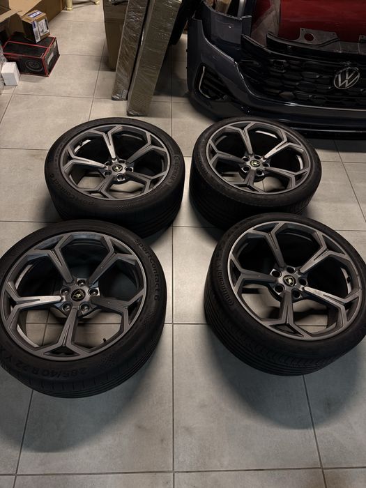Lamborghini Urus диски R22 комплект Серого цвета/Кованые Заводские оригинальные