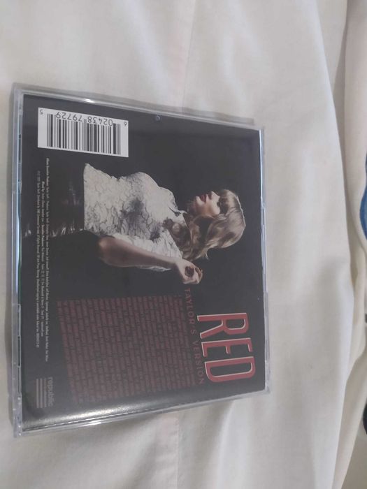 CD RED taylor swift autografado